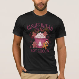 Camiseta Chocolate caliente de jengibre navideño