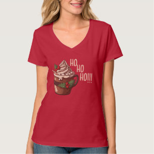 Camiseta Chocolate caliente navidades
