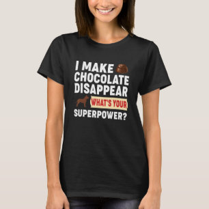 Camiseta Chocolate Candy Bar Baker Junk Food Diet Cook Lad