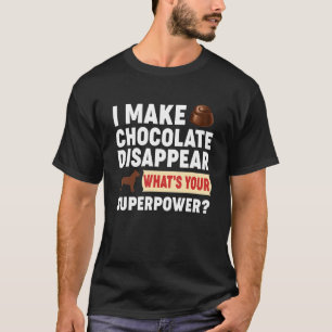 Camiseta Chocolate Candy Bar Baker Junk Food Diet Cook Lad