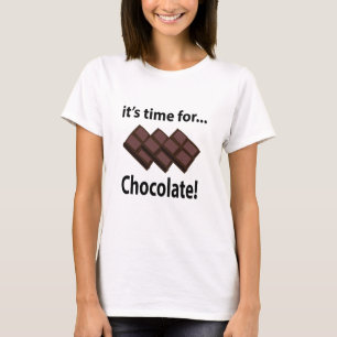 Camiseta Chocolate chocolate es hora de chocolate