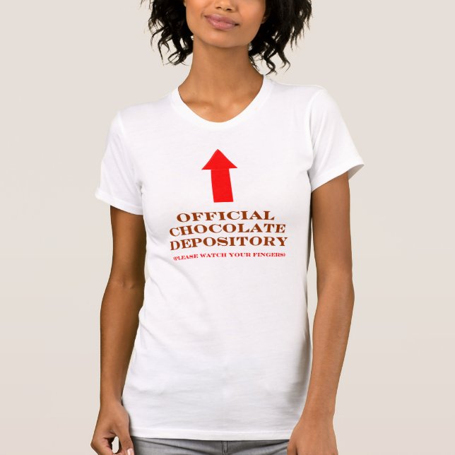 Camiseta Chocolate Chocolate Lover Funny (Anverso)