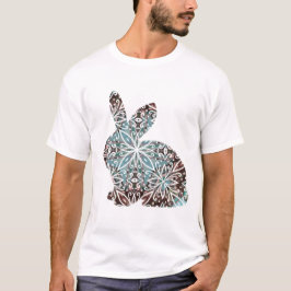 Camiseta Chocolate de conejo de Mandala y Blues