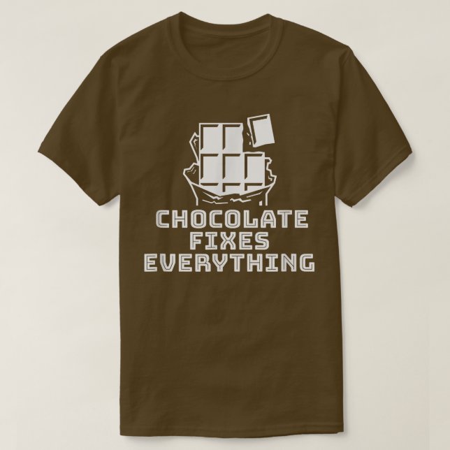 Camiseta Chocolate de dulce dulce dulce chocolate365 (Diseño del anverso)