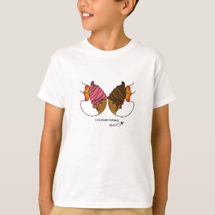 Camiseta chocolate de fresa icecreamlicious muackS