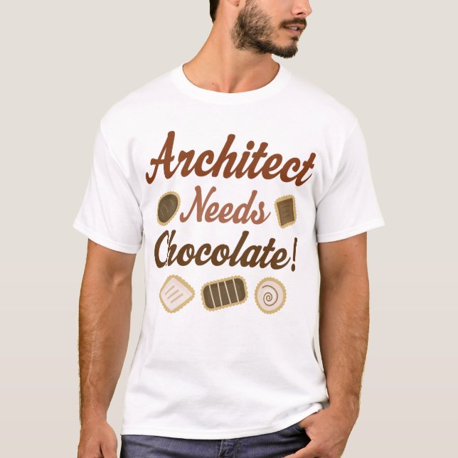Camiseta Chocolate del arquitecto (Anverso)