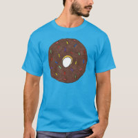 Chocolate Donut Doughnut Donuts Sprinkles Tee
