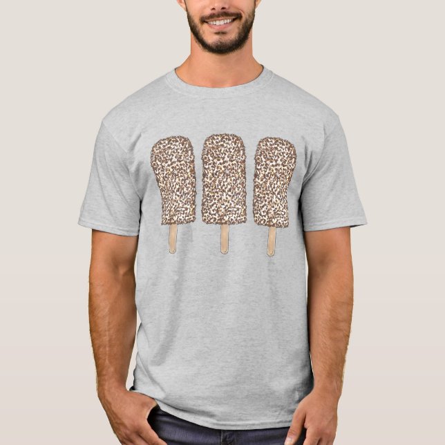 Camiseta Chocolate Eclair Popsicles Tee Shirt (Anverso)