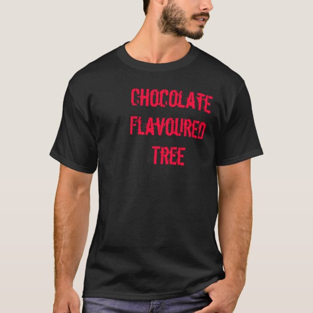 Camiseta Chocolate Flavoured Tree (Anverso)