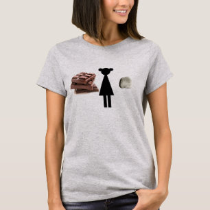 Camiseta Chocolate Girls Rock!