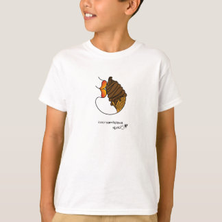 Camiseta chocolate helado