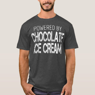 Camiseta Chocolate Ice Cream Lover Con Chocolate