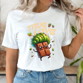 Camiseta Chocolate kawaii pistachio divertido en el Día de 