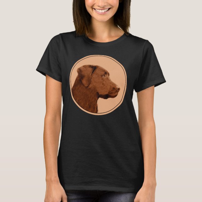 Camiseta Chocolate Labrador (Anverso)