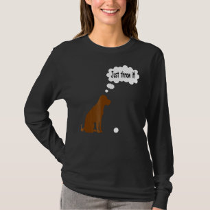 Camiseta Chocolate Labrador Recuperador T Lab Dog