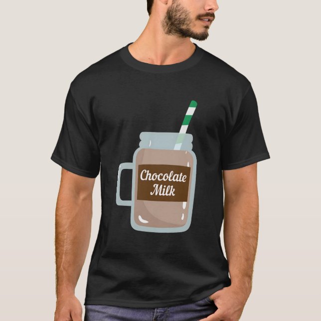 Camiseta Chocolate Leche Cute Ladres De Leche Funny Gift Ho (Anverso)