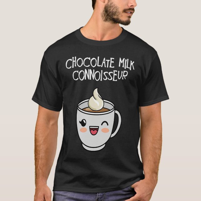 Camiseta Chocolate Milk Connoisseur Milk Chocolate (Anverso)