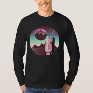 Camiseta Chocolate Milk Synthwave 80s Retrowave Aesthetic  