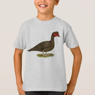 Camiseta Chocolate Muscovy Drake