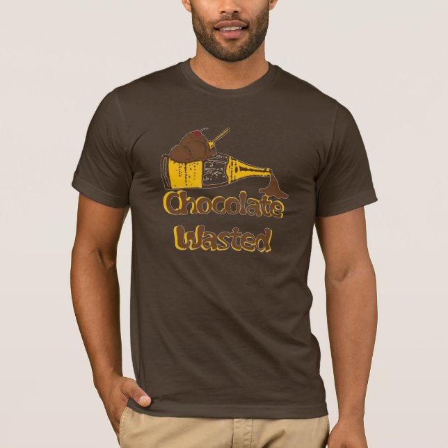 Camiseta Chocolate perdido (Anverso)