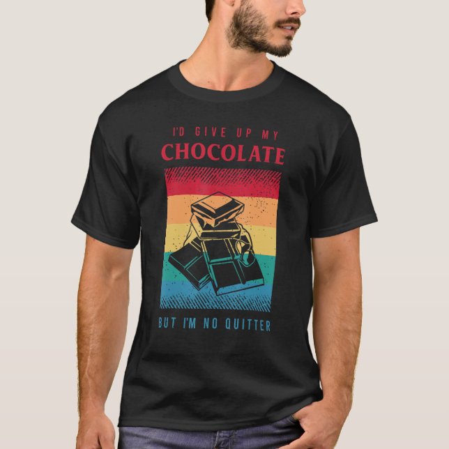 Camiseta Chocolate  Saying For A Sarcastic  Of Chocolate (Anverso)
