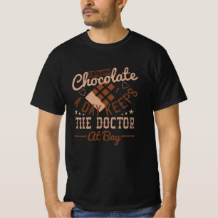 Camiseta Chocolate - Un poco de chocolate al día