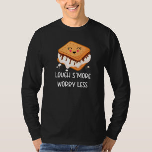 Camiseta Chocolate y malvavisco Pun Chistes Lough S.more