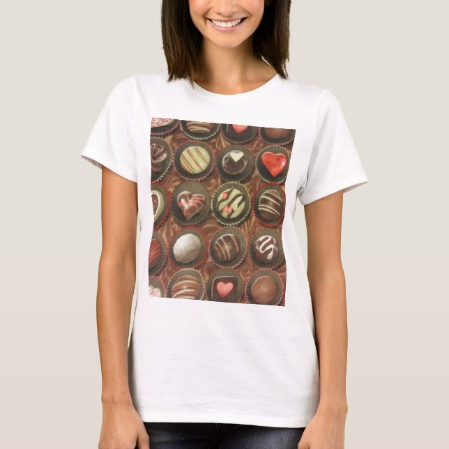 Camiseta Chocolates y trufas (Anverso)