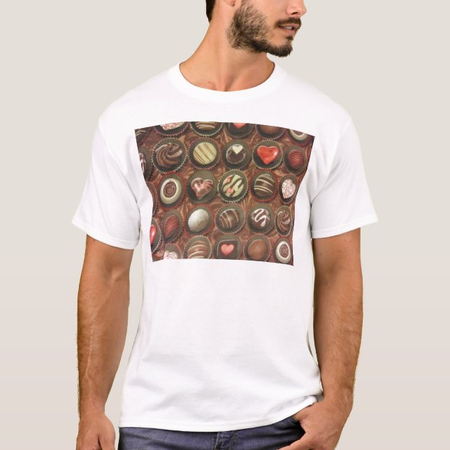 Camiseta Chocolates y trufas (Anverso)