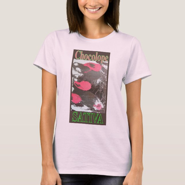 CAMISETA CHOCOLOPE SATIVA (Anverso)