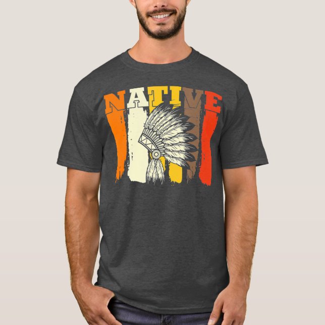 Camiseta Choctaw America nativo americano tradicional (Anverso)