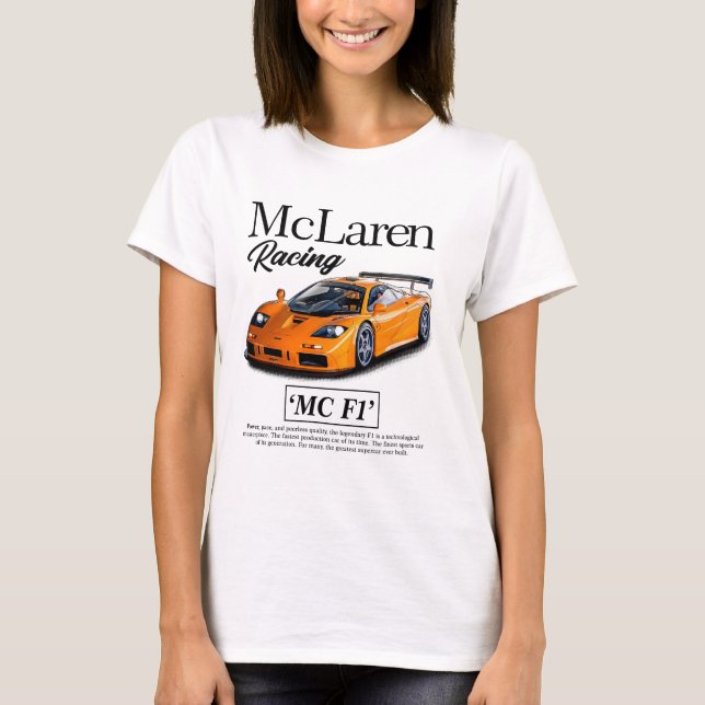 Camiseta Chodie de Carreras McLaren F1 - Regalos Para Coche (Anverso)
