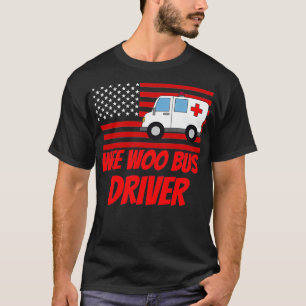 Camiseta chofer de ambulancia para personas a las que les g
