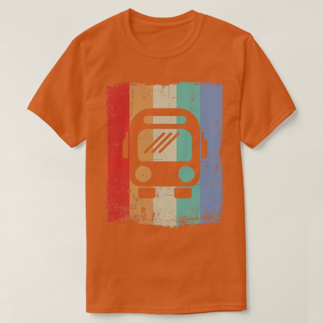 Camiseta chofer de autobús escolar 21 (Diseño del anverso)