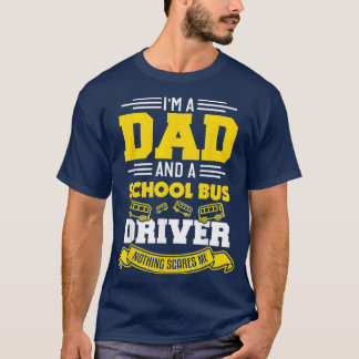 Camiseta Chofer de autobús papá divertido regalo de chofer 