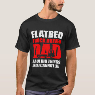 Camiseta Chofer De Camión Afilado Papá I Llevar Grandes Cos