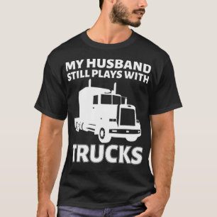 Camiseta chofer de camión colorido yoga divertido