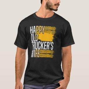 Camiseta Chofer de camión de hombres mujer camionera gran a