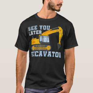 Camiseta Chofer de excavadora de constructores Hombres rega