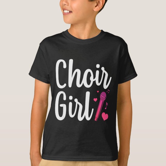 Camiseta Choir Art For Girls Women Choir Singing Chorus Sho (Anverso)