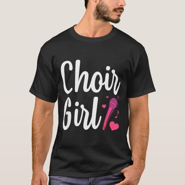 Camiseta Choir Art For Girls Women Choir Singing Chorus Sho (Anverso)