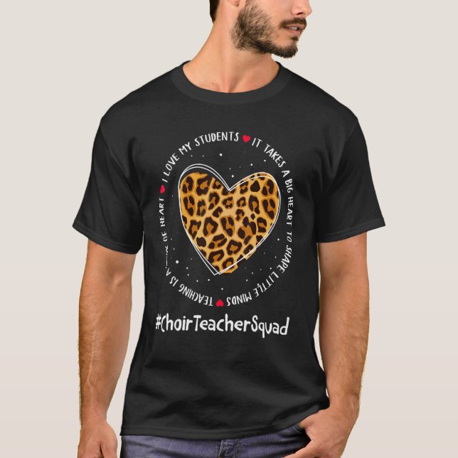 Camiseta Choir Teacher Squad Admin Apreciation Week Back T (Anverso)