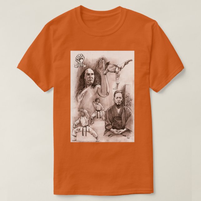 Camiseta Chojun Miyagi Gogen Yamaguchi (Diseño del anverso)