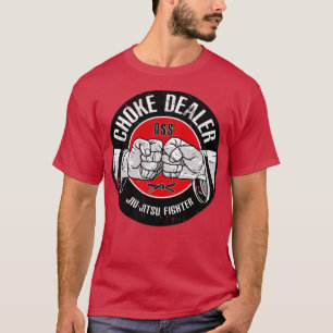 Camiseta CHOKE DEALER JiuJitsu Fighter OSS Gracioso regalo