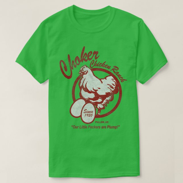 Camiseta Choker Chicken Ranch (Diseño del anverso)