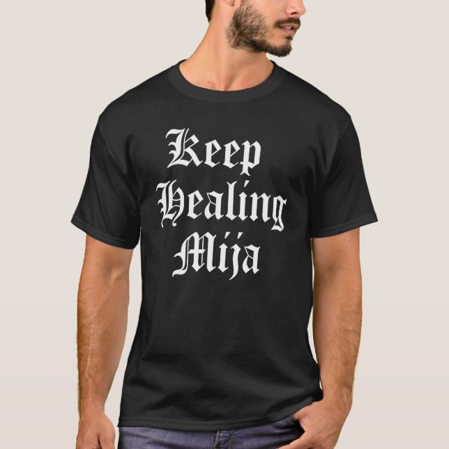 Camiseta Chola Women Empowerment Keep Healing Mija Self Lov (Anverso)
