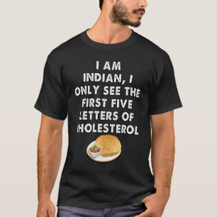 Camiseta chole batture lover foodie indian street food
