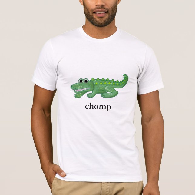 Camiseta chomp el cocodrilo (Anverso)