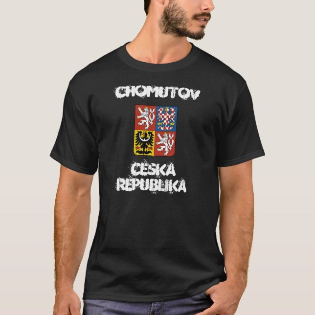 Camiseta Chomutov, República Checa con escudo de armas (Anverso)