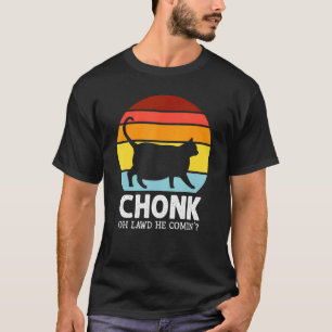 Camiseta Chonk Cat Cat Mom Mujeres